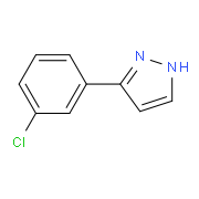 3-(3-Chlorophenyl)-1H-pyrazole 59843-69-5